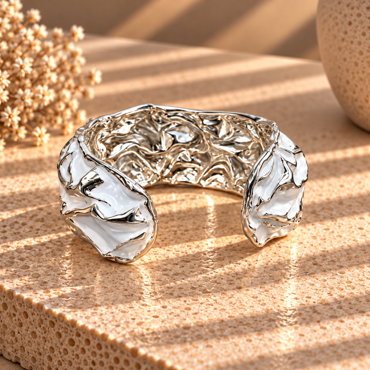 Solene Molten Cuff Bracelet - alternate view