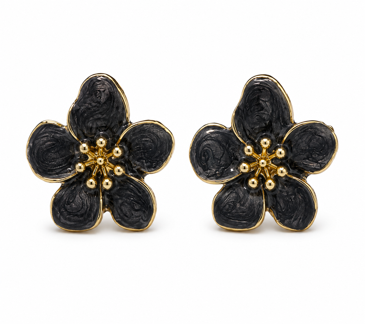 Yasmeen Mini Floral Earrings - alternate view