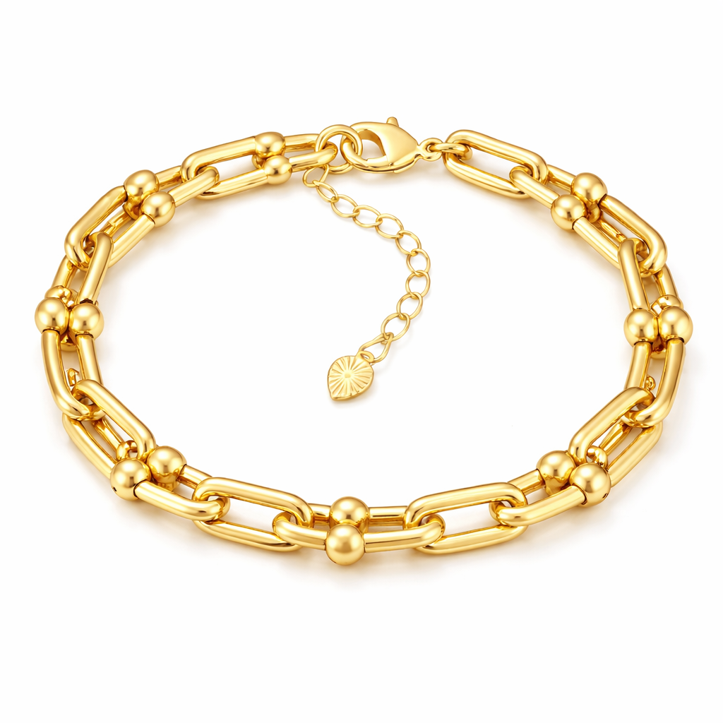 U-Link Bracelet - stainless steel