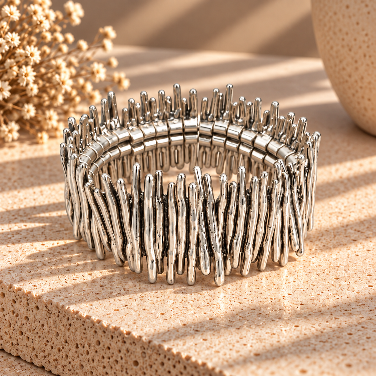 Orla Sculptural Bracelet - styled