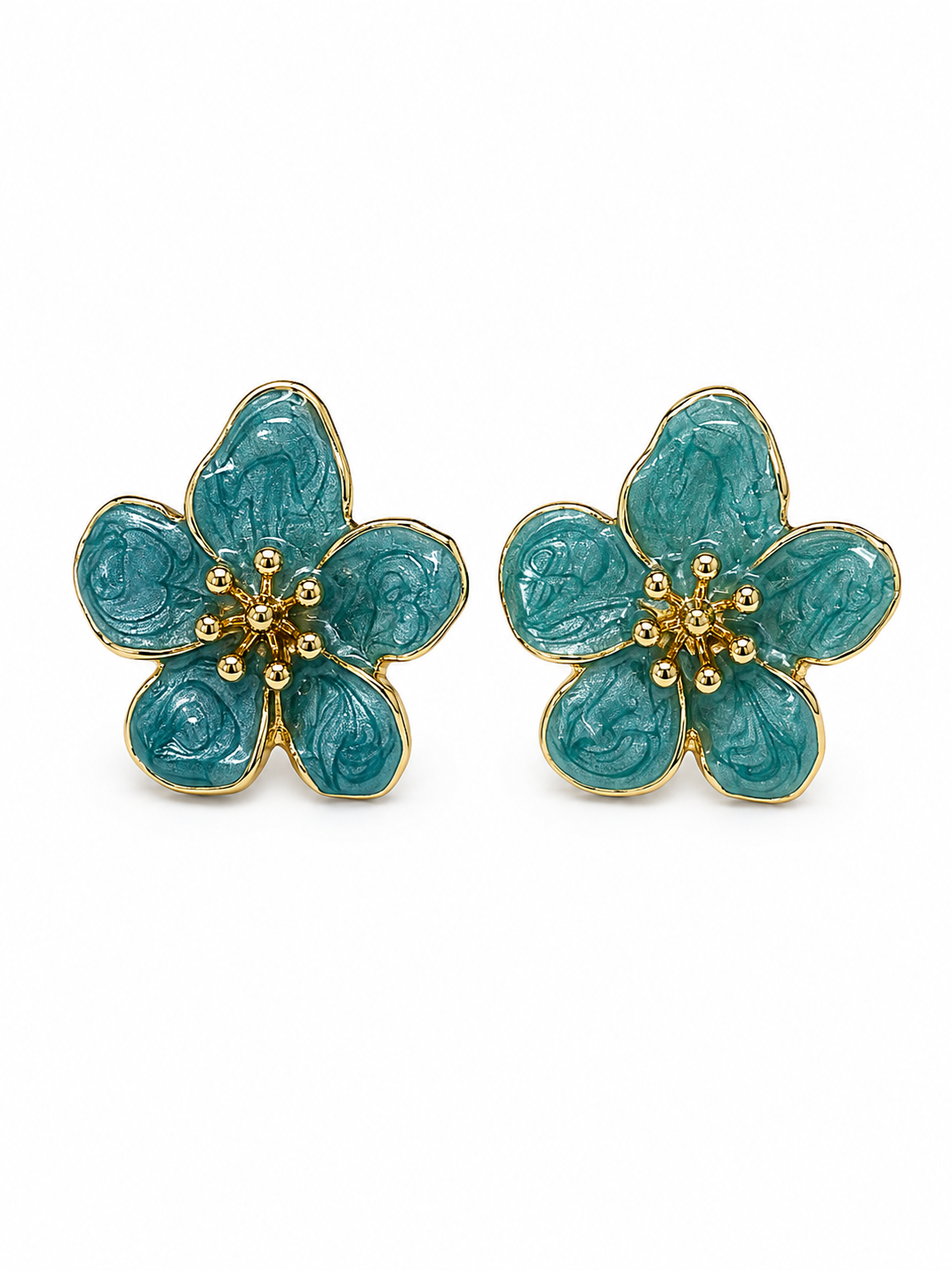 Yasmeen Mini Floral Earrings - alternate view