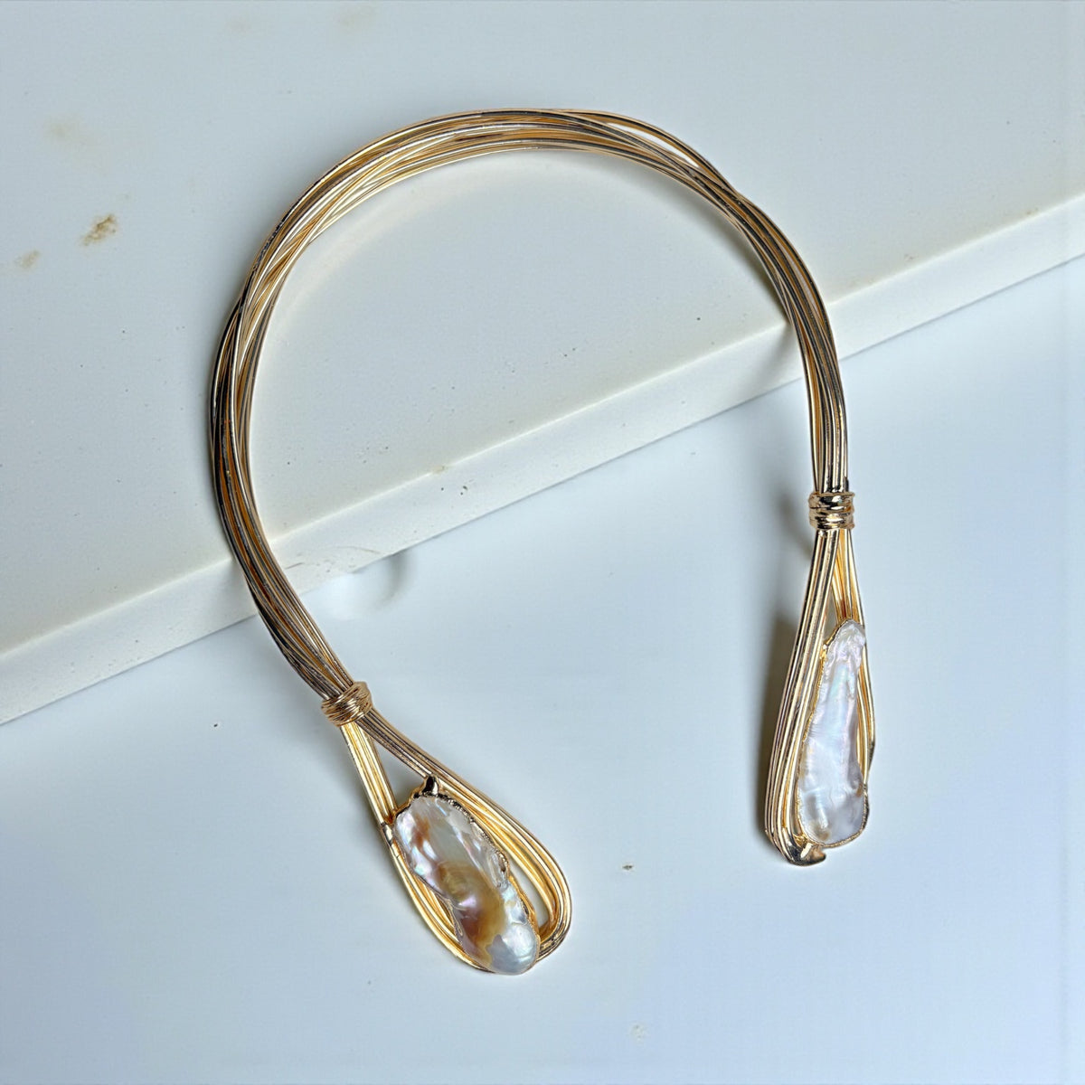Veyra Collar Necklace - styled