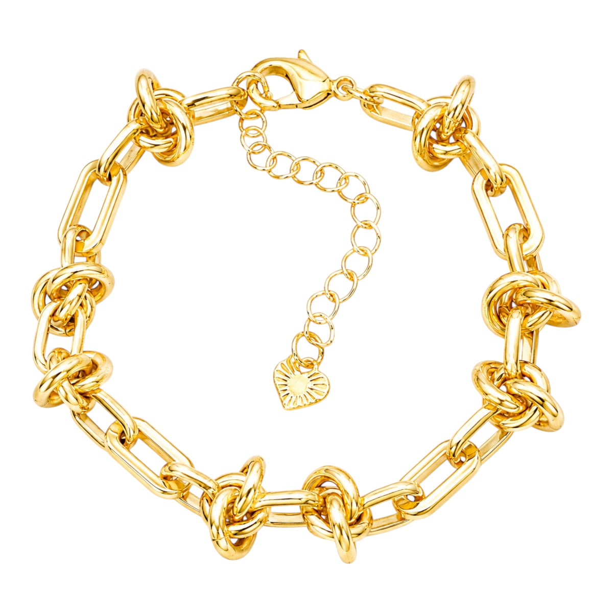 U-Link Knot Bracelet - gold-filled