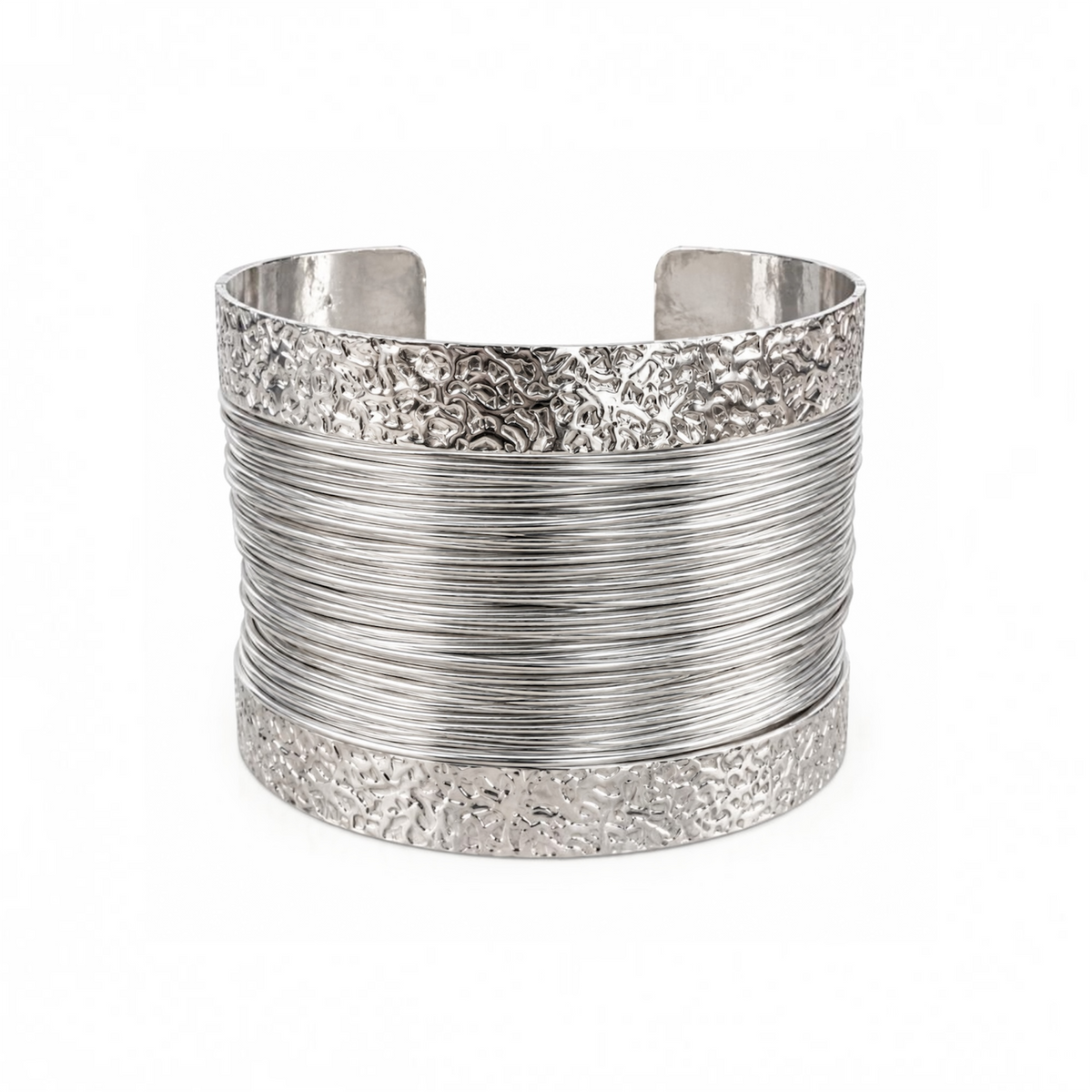 Linea Textured Cuff Bracelet