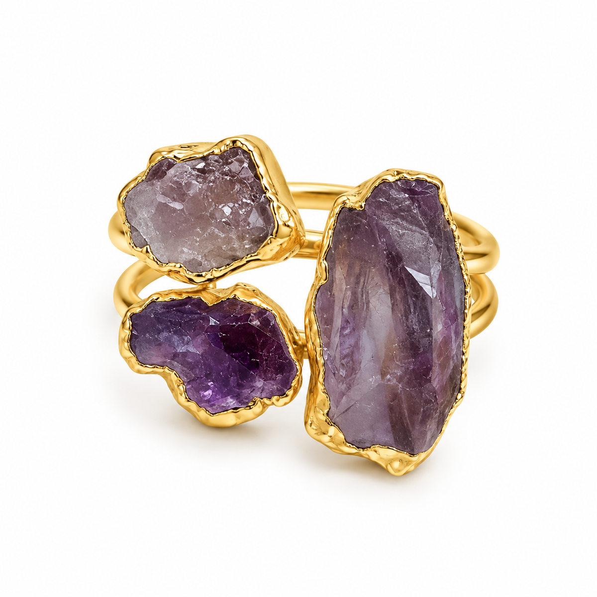 Nahla Agate Stone Ring - alternate view