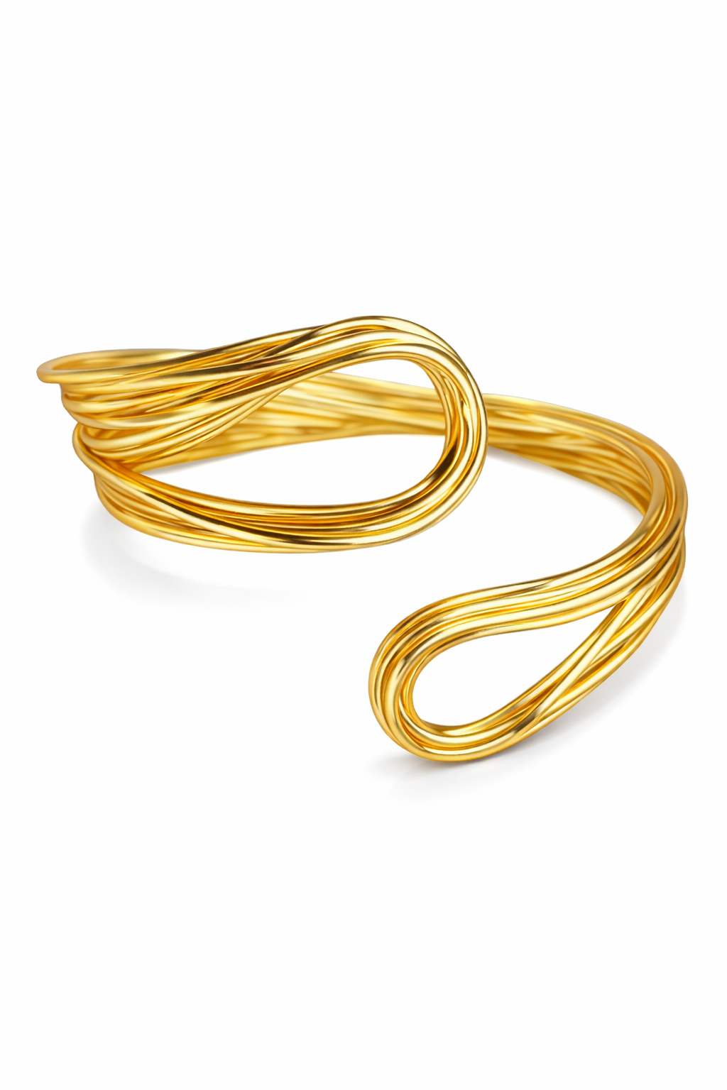 Kiya Cuff - gold plated