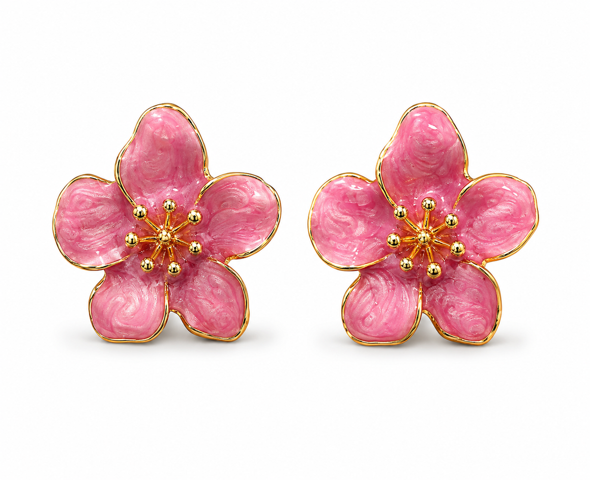 Yasmeen Mini Floral Earrings - alternate view
