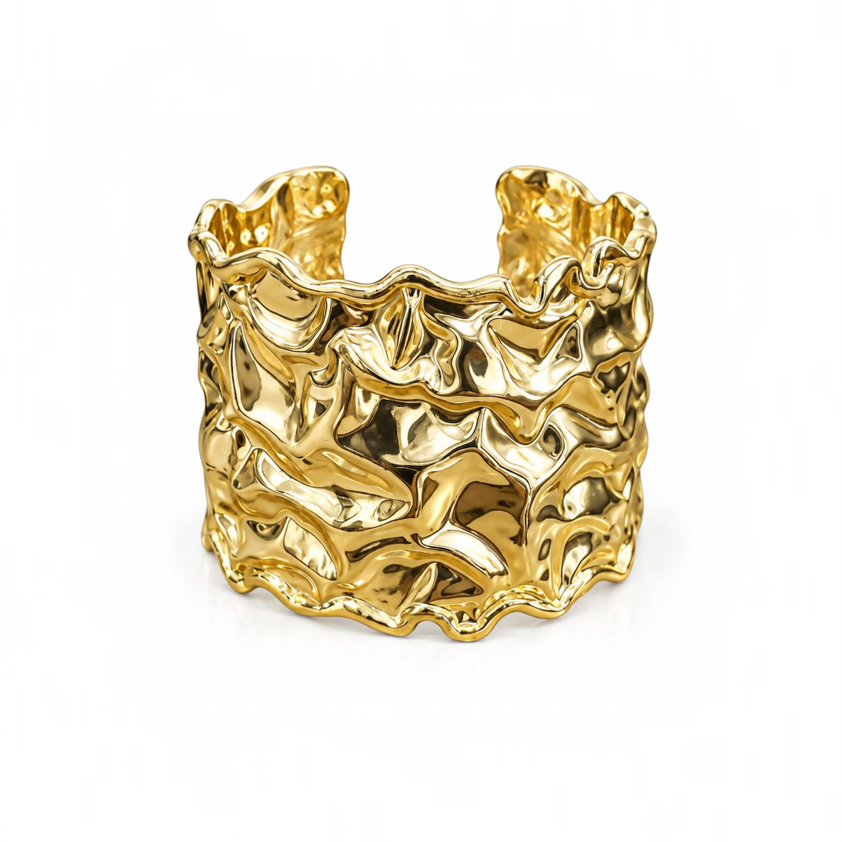 Cleo Molten Cuff Bracelet
